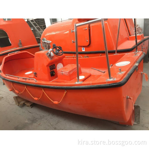 Rescue boat with 25HP Mercury outboard engine